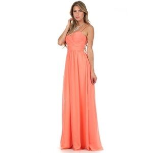 My Fashion NY038 Coral Dress XS